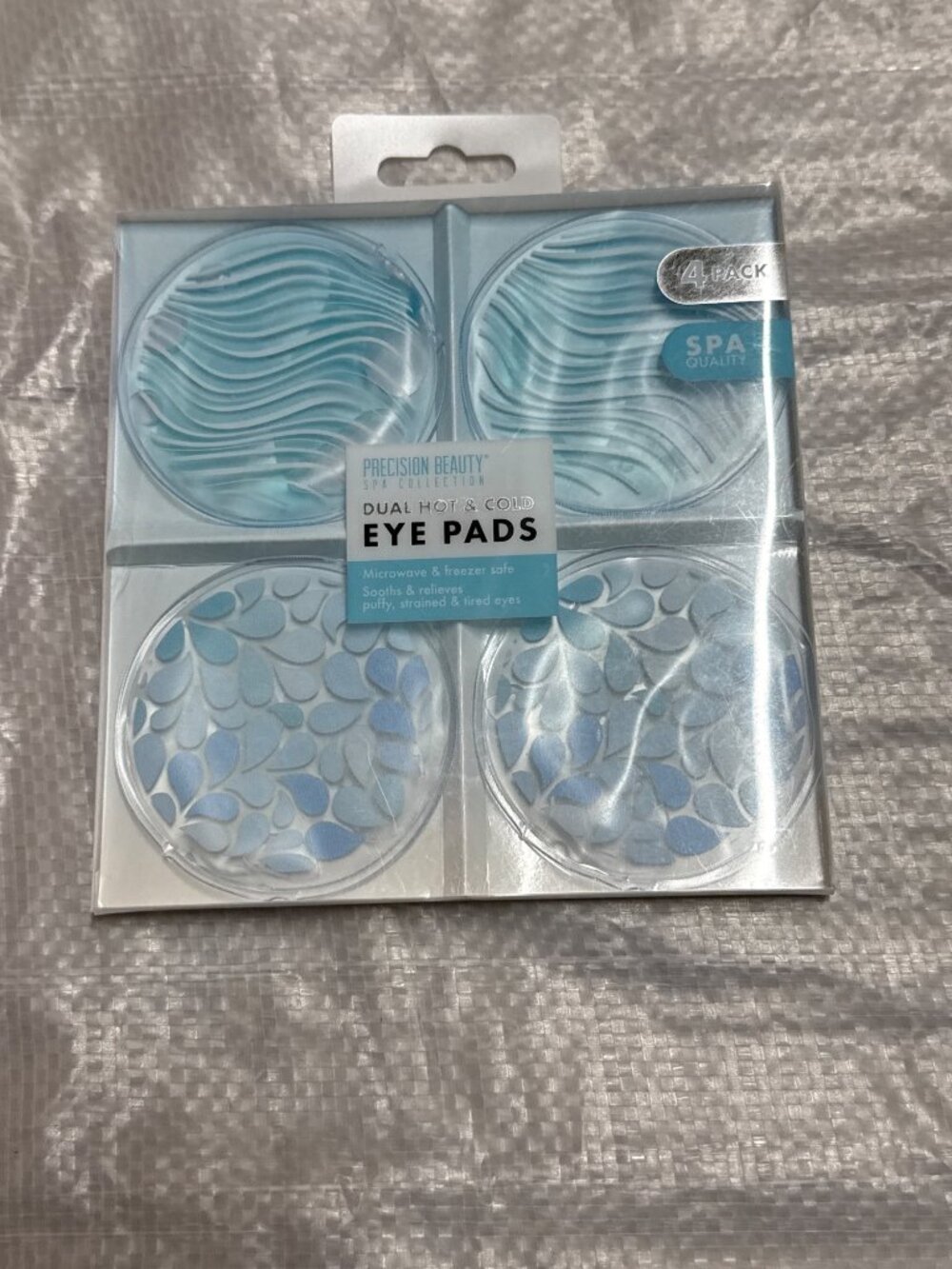 Precision Beauty Eye Pads – Hot/Cold Therapy – Spa Quality – 4 Pack – Brand New